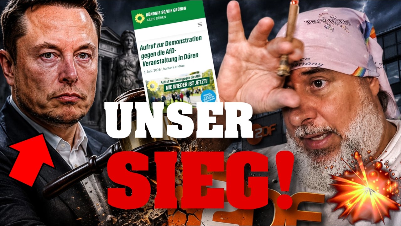 ICH habe gesiegt! UNGEHEUERLICHE Lügen! Musk greift ZDF an! 💥⚡️ Tim Kellner #PolitSatire #Comedy