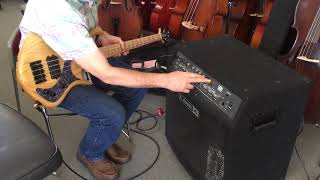 Video thumbnail for LINE 6 BASS AMP LD 400 LOW DOWN PRO 2 10" SPEAKERS HUGE SOUNDING BASS AMP by fantastictommy