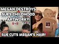 SUE GIVES MEGAN HAIRCUT SUE MEGANS FIRST DATE KISS