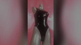 komanakomi スクール水着 競泳 レオタード エナメル セクシー