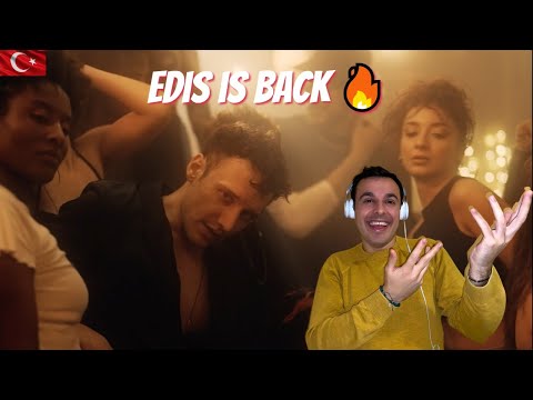 Italian Reaction to 🇹🇷 Edis - Martılar 🔥 | WOW!!