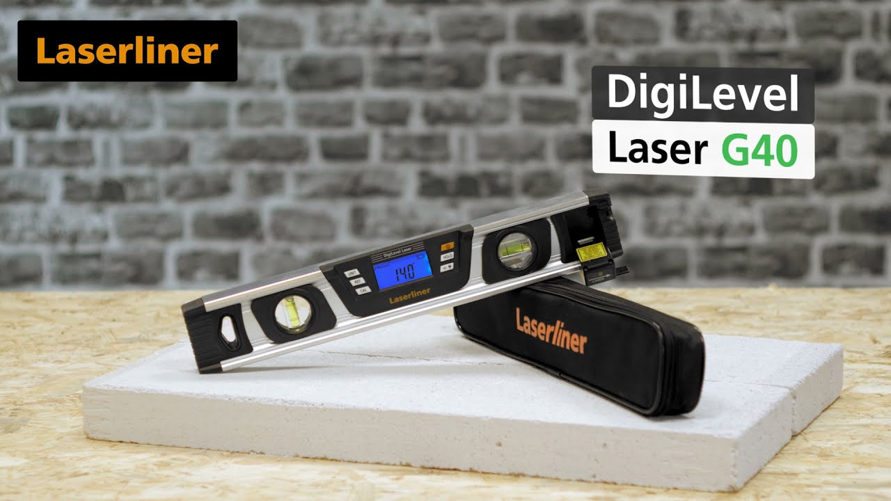 Laserliner Niveau à bulle DigiLevel-Laser G40
