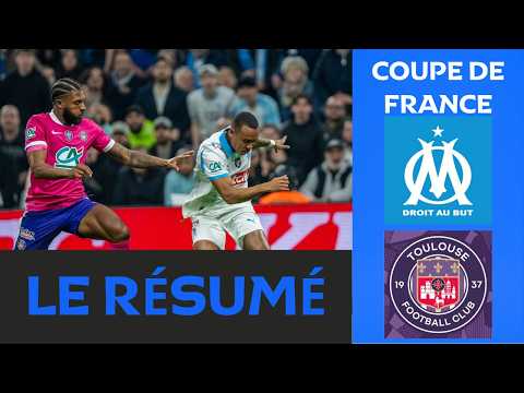 Marseille - Toulouse | 2-2 (PEN: 3-4) | Résumé | Coupe de France 2025-26 | marseille toulouse