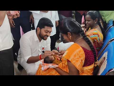 தங்க மோதிரம் வழங்கிய அமைச்சர் டாக்டர் டி.கே. பிரபு