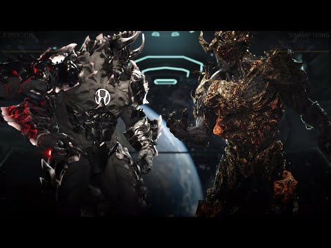 INJUSTICE 2 JAY ATROTICIOUS VS SWAMP THING  LEGENDARY  GEAR  VERY HARD 4K