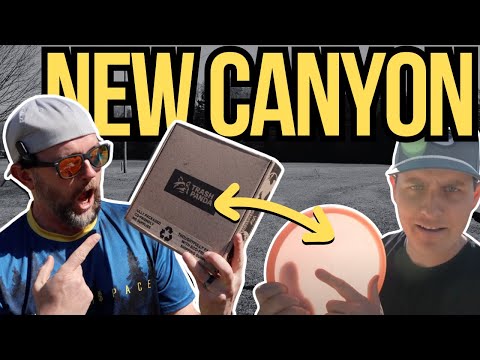 TRASH PANDA sent me the new CANYON DISC!  Disc Review @TrashPandaDiscGolf