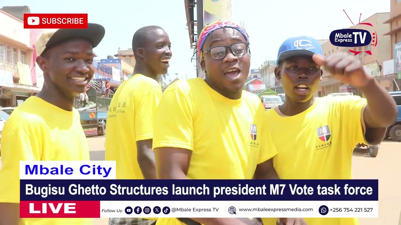 Bugisu Ghetto Youth Structure launch President Museveni vote hunt