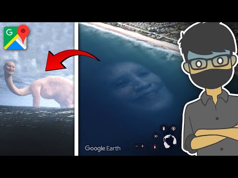 PENAMPAKAN WAJAH MANUSIA MENGERIKAN DI GOOGLE EARTH