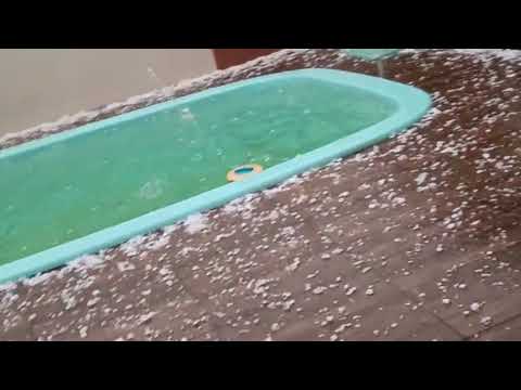 ⛈️ TEMPORAL DE GRANIZO EM UBIRETAMA/RS