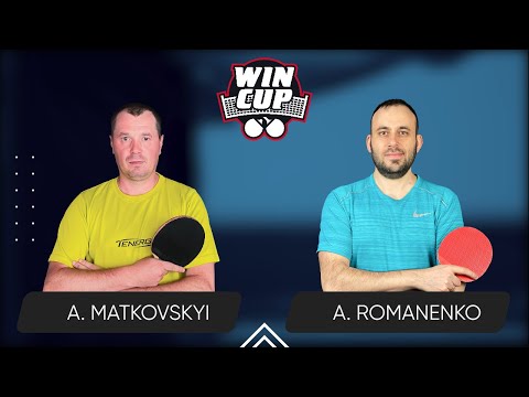 22:15 Andrii Matkovskyi - Andrii Romanenko West 6 WIN CUP 28.02.2024 | TABLE TENNIS WINCUP