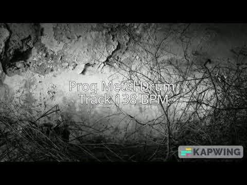 Prog Metal Drum Track 138 BPM