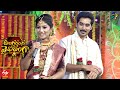 Nirupam Manjula Wedding Ceremony Angaranga Vaibhavanga ETV Ugadi Special Event 2nd April 2022