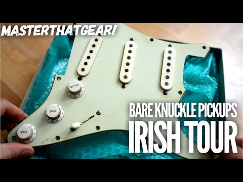 Bare Knuckle Irish Tour Stratocaster Pickup Set (Parchment Covers) image 2