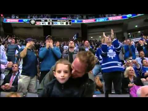 Canadiens @ Leafs - Dion Phaneuf Goal