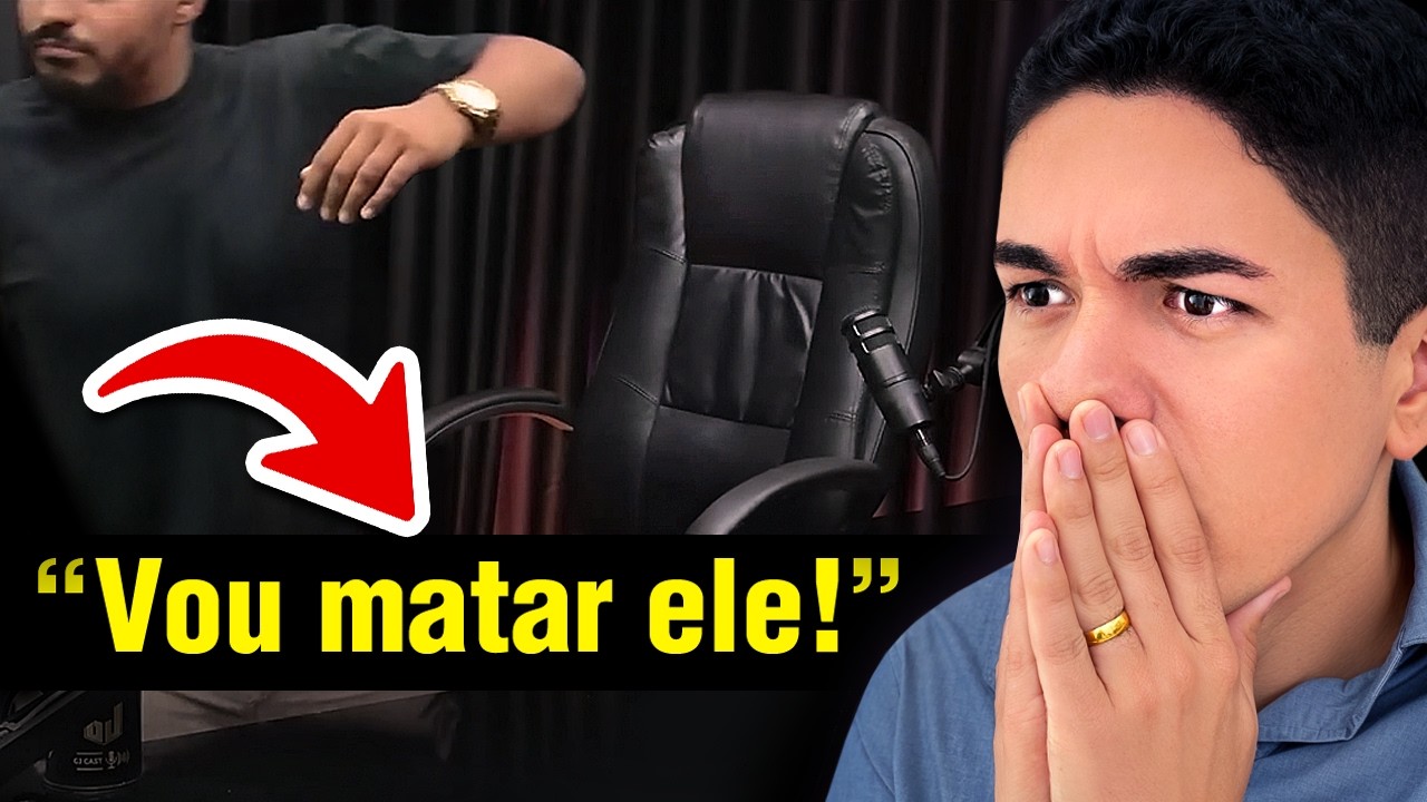 DEMÔNIO INTERROMPE PODCAST AO VIVO E ALGO ACONTECE!