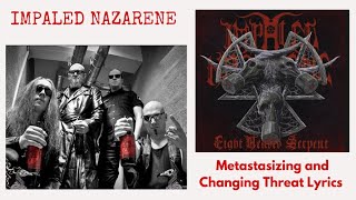 Impaled Nazarene : Metastasizing and Changing Threat Lyrics