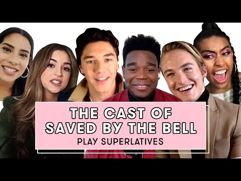 The SAVED BY THE BELL Cast Tell Us Who's Excited, Who's Scared and More! | Superlatives | Seventeen