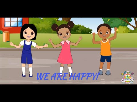 We are HAPPY Song | Nursery Rhymes & Kids Songs