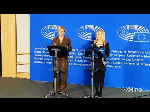 Predsjednica Grabar-Kitarović govorila u Europskom parlamentu (2)