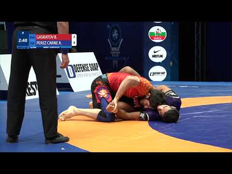 1/4 Men's GP No-Gi - 77 kg: B. GASRATOV (RUS) v. A. PEREZ CARNE (ESP)