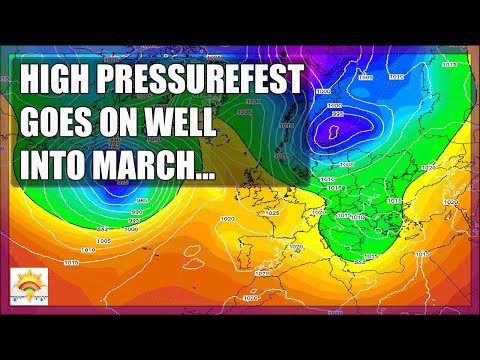 Ten Day Forecast: High Pressurefest Continues Well Into March...