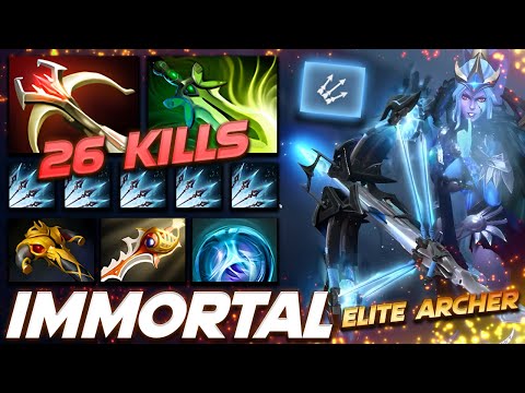 Drow Ranger Elite Archer Ownage - Dota 2 Pro Gameplay [Watch & Learn]