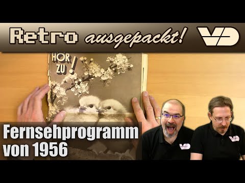 Das Fernsehprogramm von 1956 (Retro ausgepackt)
