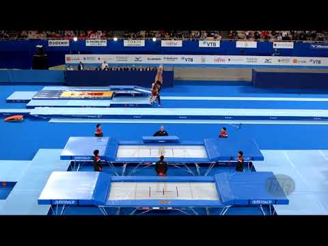 NUNEZ Patricia (MEX) W - 2019 Trampoline Worlds, Tokyo (JPN) - Qualification Trampoline R1