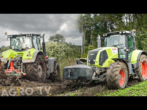 🇵🇱✩Mokry Wrzesień 2021✩🇵🇱Claas'y Stają w Miejscu㋡Ekstermalne prace Pożniwne㋡1224 vs t088㋡Agro Tv㋡
