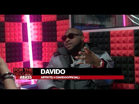 DAVIDO on For The Record with Dj Abass (PT1)