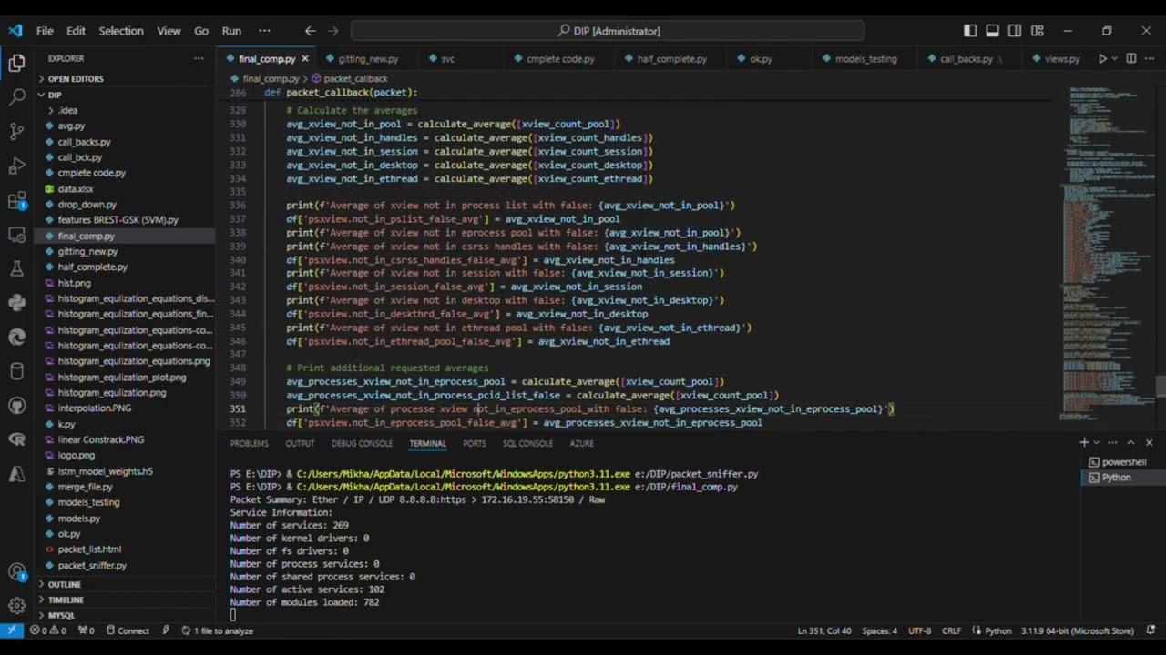 Malware Detection in Encrypted Traffic Through Machine Learning
