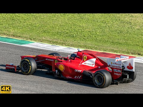 Pure FERRARI F1 SOUND at FINALI MONDIALI MUGELLO (FORMULA 1 V6, V8, V10, V12) | 2019 4K