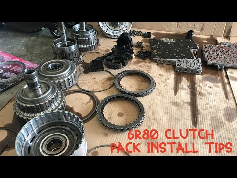 6R80 Gen 2 Clutch Pack Install Tips