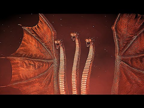 King Ghidorah Picks a fight with the Wrong Godzilla