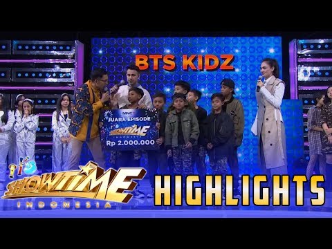 It's Showtime Indonesia: Congratulations! BTS Kidz Successfully Received 2 Million Rupiah Prizes!