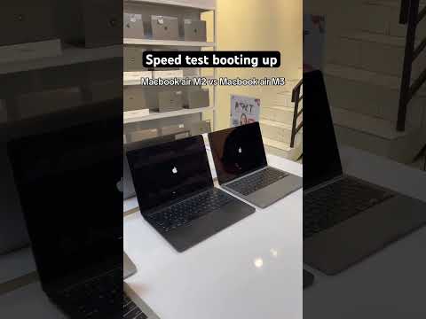 Speed test Booting Up — Macbook Air M2 vs M3