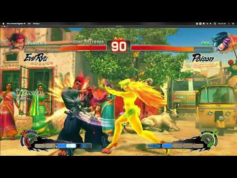 Ultra Street Fighter IV Gameplay on Mac