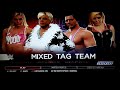 Charlotte And Ric Flair Vs Natalya And Bret The Hitman Hart Mixed Gender Tag Team Match