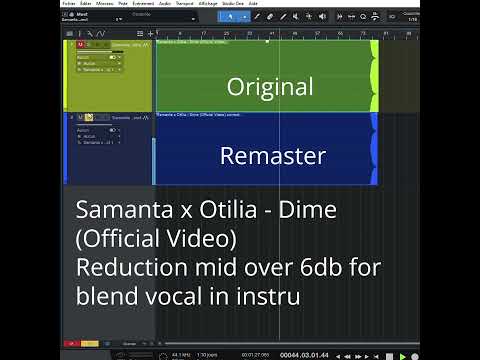 Samanta x Otilia - Dime (Official Video) (Original vs Remaster