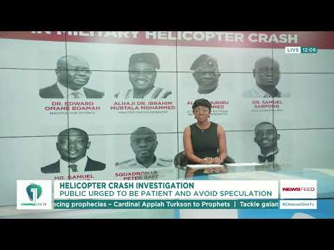 Public Urged to Stay Patient, Avoid Speculation in Helicopter Crash Investigations