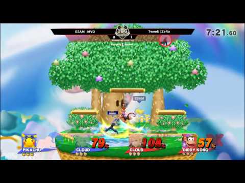 2GGC: Genesis Saga - ESAM + MVD Vs. Tweek + ZeRo Winners Semis - Smash Wii U