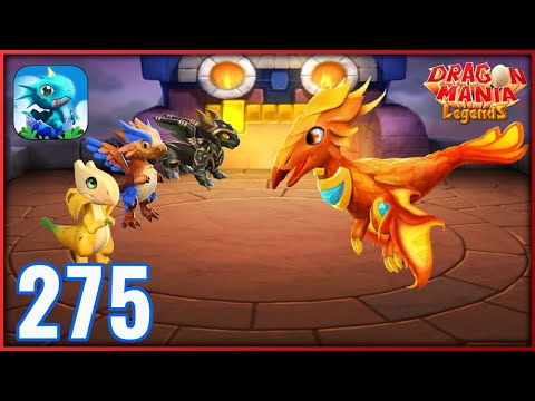 Heroic Mode Battle 76-80 | Dragon Mania Legends - Gameplay Walkthrough Part 275 (iOS, Android).