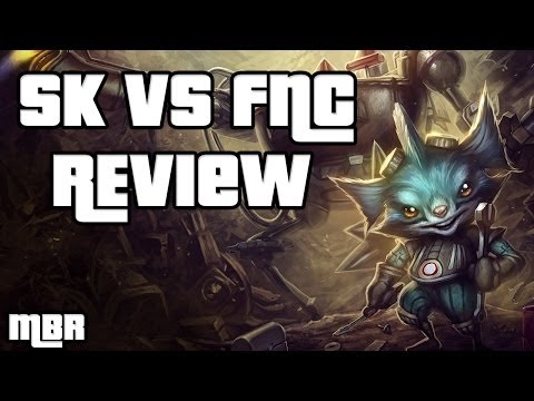 EU LCS SK VS FNC Review - Season 4 League of Legends 2014 - HD