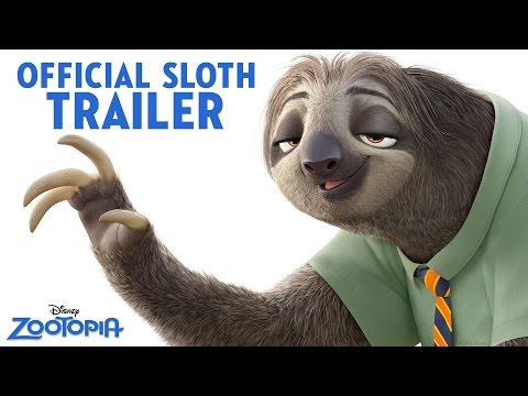 Zootopia (Trailer 'Sloth')