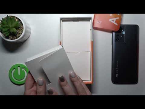What is in ZTE Blade A72s Orginal Device Box? All Box Accessories Unboxing and Review / Presentation