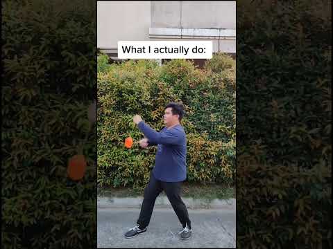 What people think I do as a yo-yo player VS what I actually do: