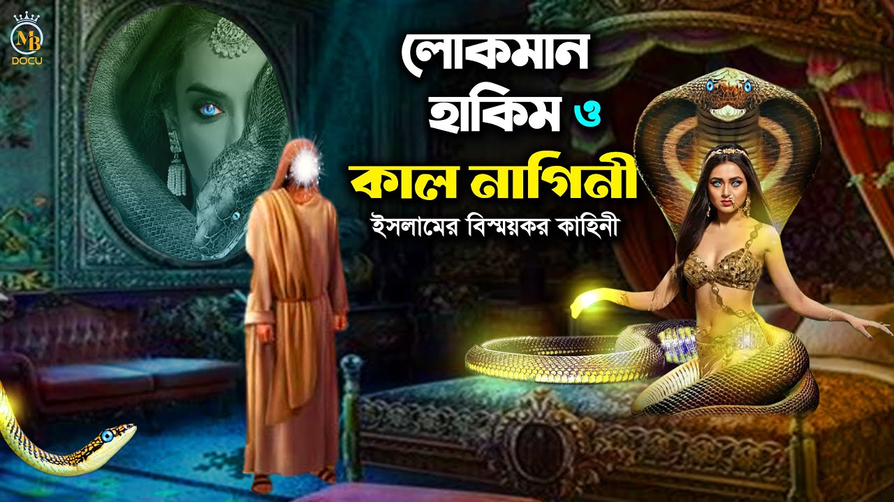 লোকমান হাকিম ও কাল নাগিনীর বিস্ময়কর কাহিনী - ইসলামিক কার্টুন ভিডিও lukman hakim l mb docu