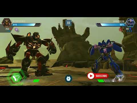 TRANSFORMERS : NECROTRONUS Vs SHARTICON