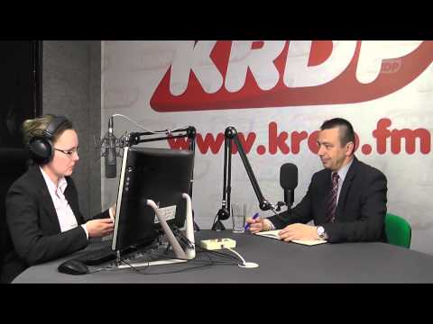 Gość Poranka Ciechanów Leszek Goździewski 06.05.2015 KRDP TV