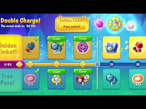 @Fishdom Super Hard Level 10114. Double Charge Level 14 🔓
